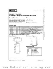 74AC253 datasheet pdf Fairchild Semiconductor