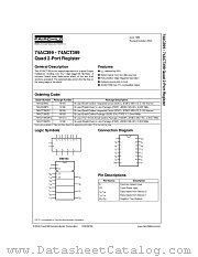 74AC399 datasheet pdf Fairchild Semiconductor