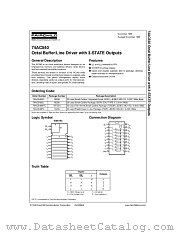 74AC540 datasheet pdf Fairchild Semiconductor