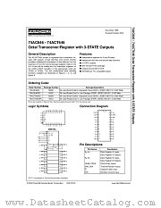 74AC646 datasheet pdf Fairchild Semiconductor
