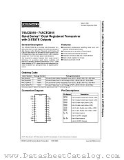 74ACQ544 datasheet pdf Fairchild Semiconductor