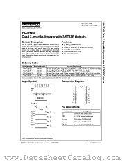 74ACT258 datasheet pdf Fairchild Semiconductor