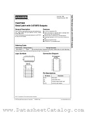 74ACT563 datasheet pdf Fairchild Semiconductor