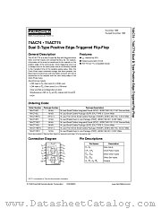 74ACT74 datasheet pdf Fairchild Semiconductor