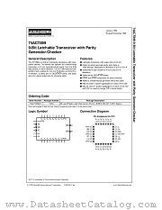 74ACT899 datasheet pdf Fairchild Semiconductor