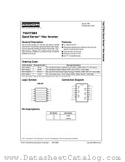 74ACTQ04 datasheet pdf Fairchild Semiconductor