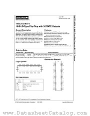 74ACTQ16374 datasheet pdf Fairchild Semiconductor