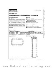 74ACTQ16646 datasheet pdf Fairchild Semiconductor