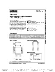 74ACTQ533 datasheet pdf Fairchild Semiconductor