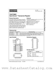 74ACTQ652 datasheet pdf Fairchild Semiconductor