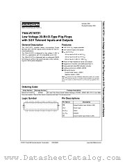 74ALVC16721 datasheet pdf Fairchild Semiconductor