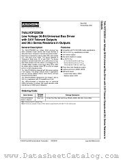 74ALVCF322835 datasheet pdf Fairchild Semiconductor