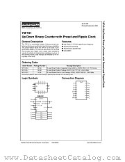 74F191 datasheet pdf Fairchild Semiconductor