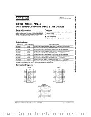 74F240 datasheet pdf Fairchild Semiconductor
