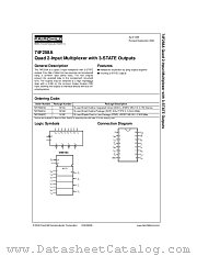 74F258A datasheet pdf Fairchild Semiconductor