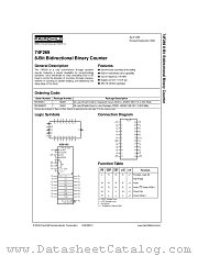 74F269 datasheet pdf Fairchild Semiconductor