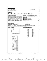 74F322 datasheet pdf Fairchild Semiconductor