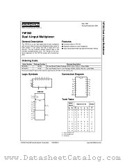 74F352 datasheet pdf Fairchild Semiconductor