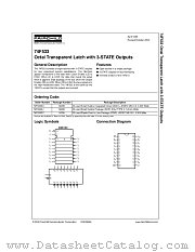 74F533 datasheet pdf Fairchild Semiconductor