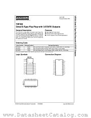 74F534 datasheet pdf Fairchild Semiconductor