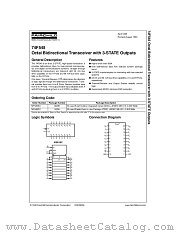 74F545 datasheet pdf Fairchild Semiconductor