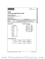74F64 datasheet pdf Fairchild Semiconductor