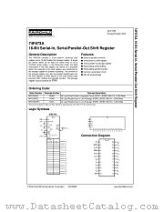 74F673A datasheet pdf Fairchild Semiconductor