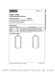 74F828 datasheet pdf Fairchild Semiconductor