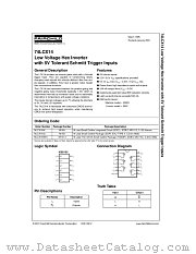 74LCX14 datasheet pdf Fairchild Semiconductor