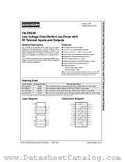 74LCX240 datasheet pdf Fairchild Semiconductor