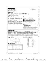 74LCX573 datasheet pdf Fairchild Semiconductor