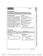 74LCXP16245 datasheet pdf Fairchild Semiconductor