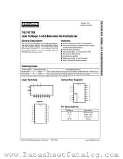 74LVQ138 datasheet pdf Fairchild Semiconductor