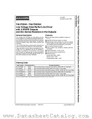 74LVT2244 datasheet pdf Fairchild Semiconductor