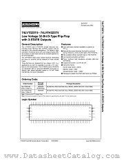 74LVT32374 datasheet pdf Fairchild Semiconductor