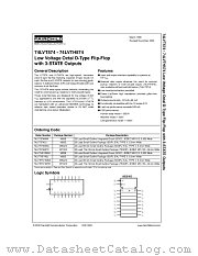 74LVT574 datasheet pdf Fairchild Semiconductor