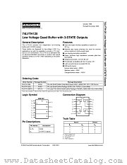74LVTH125 datasheet pdf Fairchild Semiconductor
