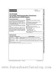 74LVTH16500 datasheet pdf Fairchild Semiconductor