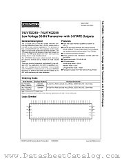 74LVTH32245 datasheet pdf Fairchild Semiconductor