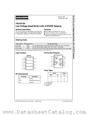 74LVX125 datasheet pdf Fairchild Semiconductor