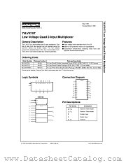 74LVX157 datasheet pdf Fairchild Semiconductor