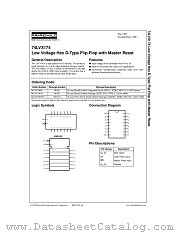 74LVX174 datasheet pdf Fairchild Semiconductor