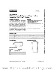 74LVXC3245 datasheet pdf Fairchild Semiconductor