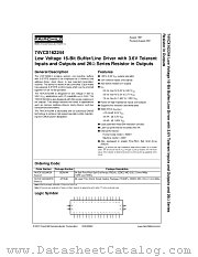 74VCX162244 datasheet pdf Fairchild Semiconductor