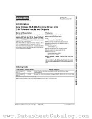 74VCX16244 datasheet pdf Fairchild Semiconductor