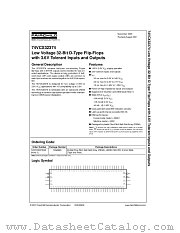 74VCX32374 datasheet pdf Fairchild Semiconductor