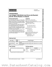 74VCXH162244 datasheet pdf Fairchild Semiconductor