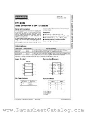 74VHC125 datasheet pdf Fairchild Semiconductor