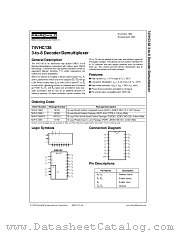 74VHC138 datasheet pdf Fairchild Semiconductor