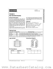 74VHC14 datasheet pdf Fairchild Semiconductor